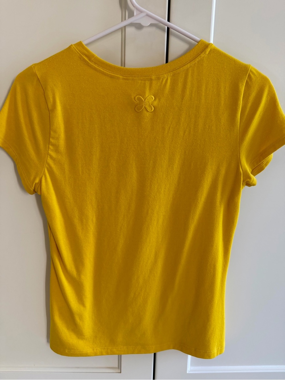 Maeve Anthropologie Sunny Days Are Here Yellow Graphic Tee - Picture 4 of 6